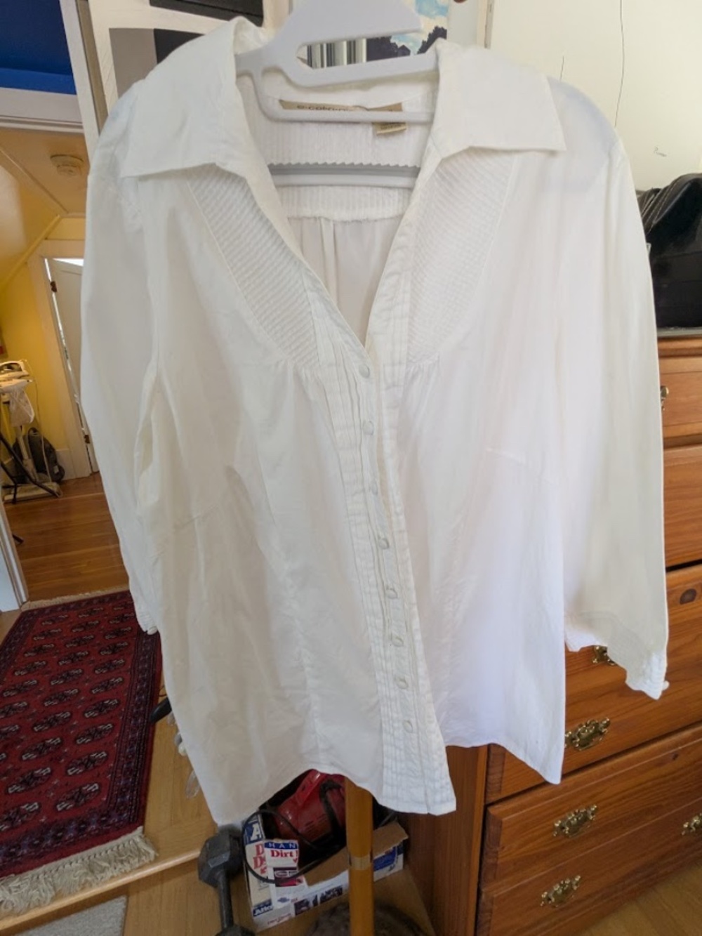 e-col-o-gie woman White Blouse, 2x